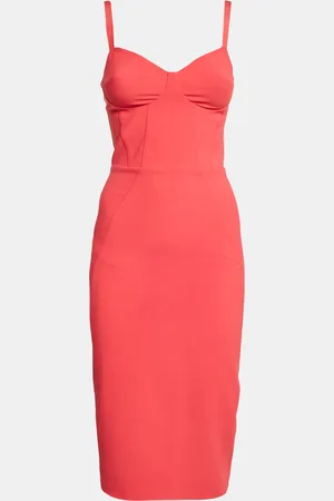 Elisabetta Franchi Stretch Crepe Sheath Dress S