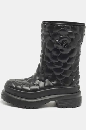 VALENTINO Rubber Atelier 03 Rose Edition Rain Boots Size 37