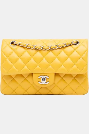 CHANEL Small Classic Lambskin Double Flap
