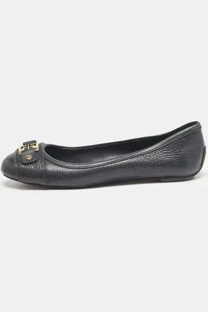 Tory Burch Leather Cline Ballet Flats Size 36.5