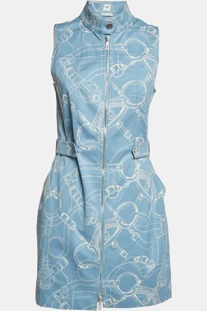 Hermès Hermès Blue Cotton Eperon d