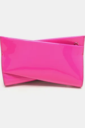 Christian Louboutin Patent Leather Loubitwist Clutch