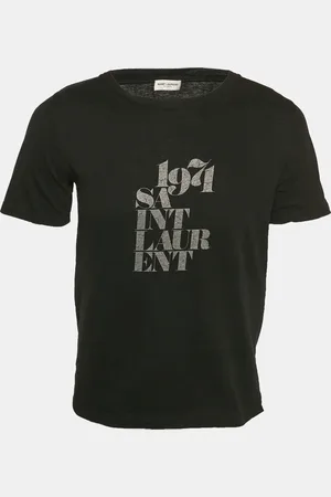 Saint Laurent Printed Jersey T-Shirt XS