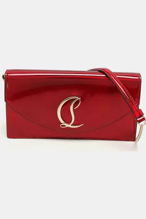 Christian Louboutin Patent Leather Loubi54 Clutch