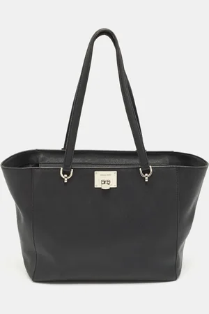 Michael Kors Leather Tina Zip Shopper Tote