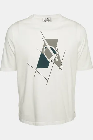 Hermès Hermès Printed Jersey Crewneck T-Shirt XS