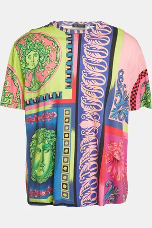 VERSACE Medusa Print Jersey Crewneck T-Shirt XXL