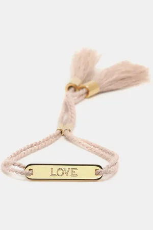 Chloé Chloé Rope Love Plaque Bracelet