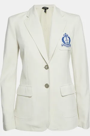 Ralph Lauren Off Jersey Badge Applique Jacket XS