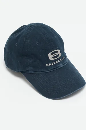 Balenciaga Logo Embroidered Fabric Baseball Cap S