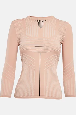 Prada Stripe Knit Crew Neck Jumper XS