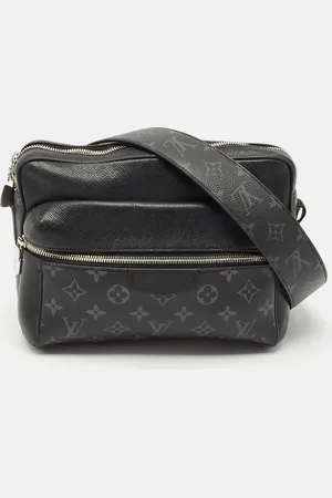 LOUIS VUITTON Monogram Eclipse Canvas and Taiga Leather Outdoor Messenger Bag