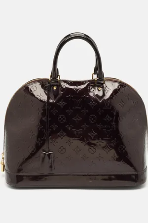 LOUIS VUITTON Amarante Monogram Vernis Alma GM Bag