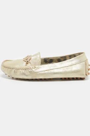 Roberto Cavalli Suede Slip On Loafers Size 37