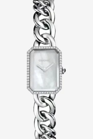 CHANEL MOP Diamond Stainless Steel Premiere H3253 Quartz Women