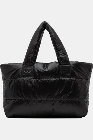 CHANEL Small Quilted Nylon Coco Cocoon Tote