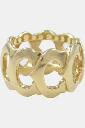 Cartier 18K Gold C De Ring EU 47