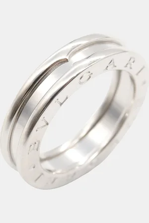 Bvlgari 18K Gold B.Zero1 Band Ring EU 50