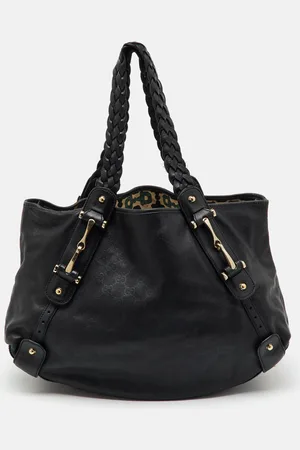 Gucci Ssima Leather Pelham Shoulder Bag
