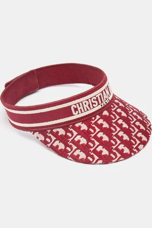 Dior Oblique Jacquard Canvas Visor Cap (56 cm)