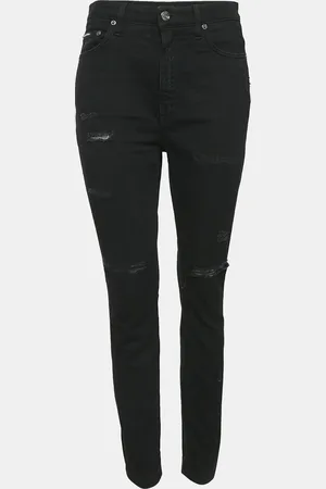 Dolce & Gabbana Ripped Denim Skinny Jeans M Waist 29"