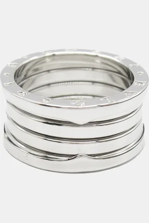 Bvlgari 18K Gold B.Zero1 Band Ring EU 55