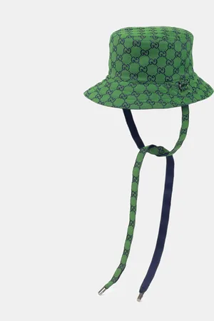 Gucci GG Canvas Reversible Self-Tie Bucket Hat