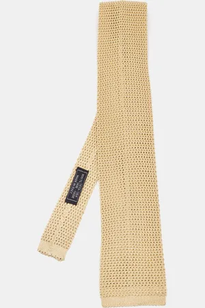 Lanvin Silk Knit Tie