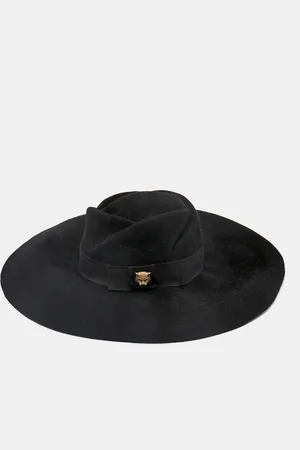 Gucci Rabbit Felt Wide Brim Hat M