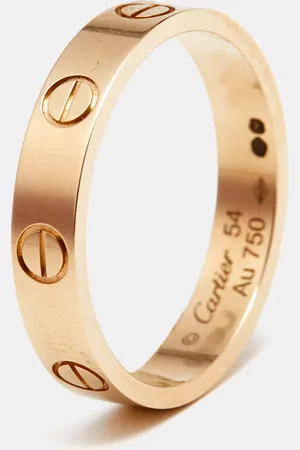 Cartier Love 18k Gold Small Model Ring Size 54