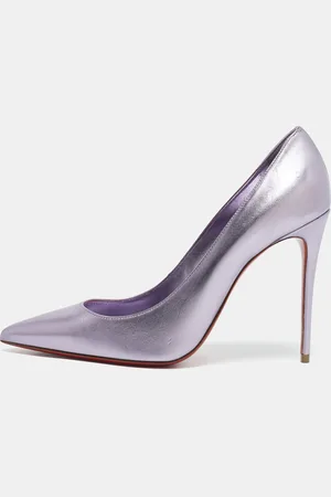 Christian Louboutin Metallic Leather Kate Pumps Size 38