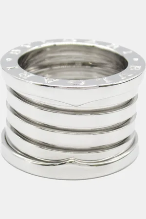 Bvlgari 18K Gold B.Zero1 Band Ring EU 50