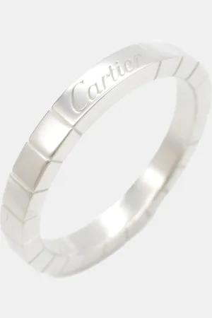 Cartier 18K Gold Lanieres Ring EU 60