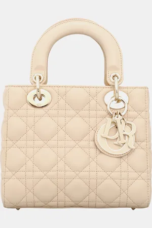 Dior Calfskin Leather Small Lady MyABC Shoulder Bag