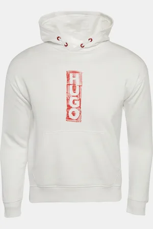 HUGO BOSS Kids Printed Cotton Hoodie 12 Yrs