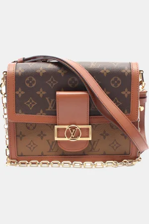 LOUIS VUITTON Dauphines Shoulder Crossbody Bag Monogram Reverse