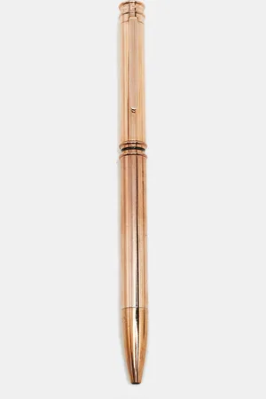 Chopard Viaggio Enamel Resin Rose Plated Ballpoint Pen