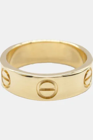 Cartier 18K Rose Love Ring EU 50