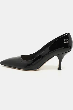 Miu Miu Patent Leather Eyelet Pumps Size 36.5