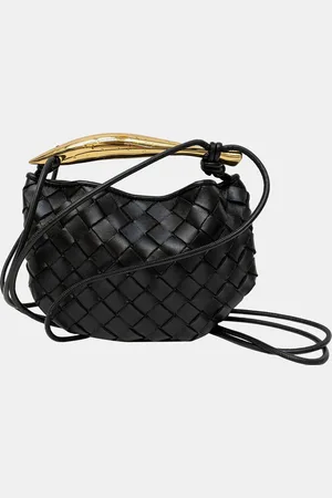 Bottega Veneta Lambskin Mini Sardine Top Handle Bag