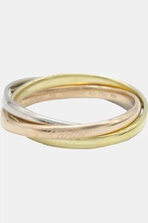 Cartier 18K Yellow, Rose, Gold Ring EU 59