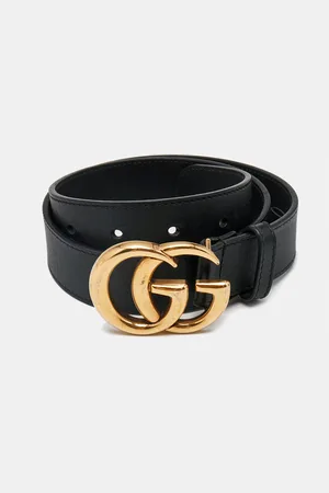 Gucci Leather GG Marmont Buckle Belt 70CM