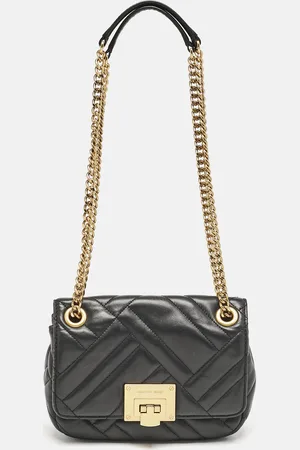 Michael Kors Quilted Leather Small Vivianne Flap Shoulder Bag