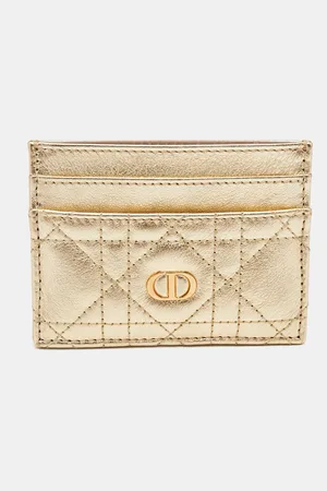 Dior Cannage Leather 30 Montaigne Card Holder