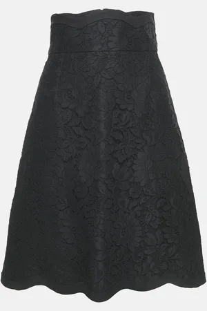 Dolce & Gabbana Lace Pencil Skirt M