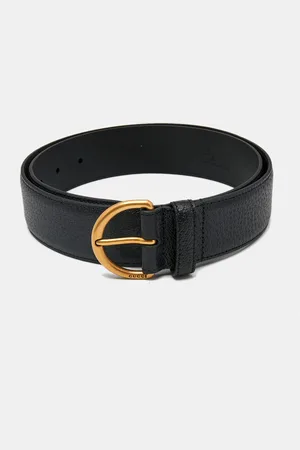 Gucci Leather D Ring Buckle Belt 90CM