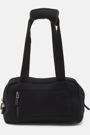 Miu Miu Neoprene Pocket Boston Bag