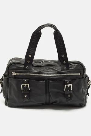 Longchamp Leather Multiple Pocket Satchel