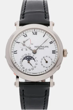 PATEK PHILIPPE 18k White Gold Complications 5054G-001 Automatic Men
