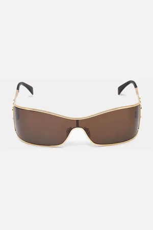 Céline /Gold CL40283U Triomphe Shield Sunglasses